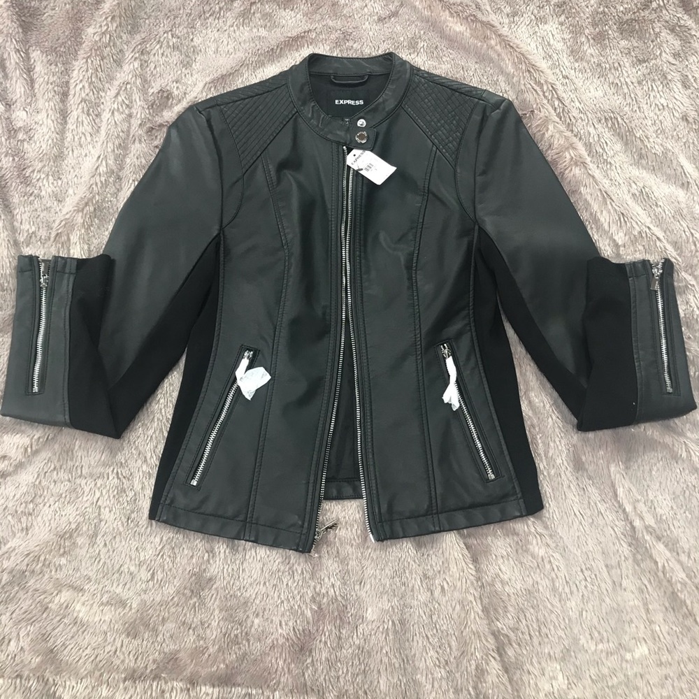 EXPRESS leather jacket